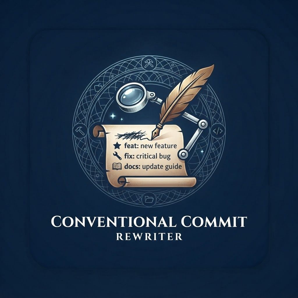 conventional commit rewriter