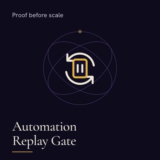 Automation Replay Gate — Workflow Failure QA