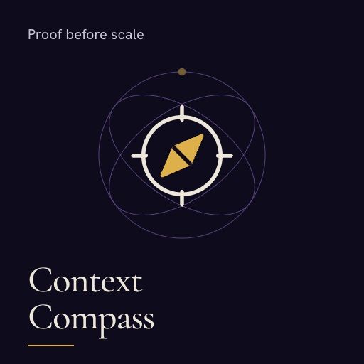 Context Compass: Repo Prep & Proof-Driven Changes