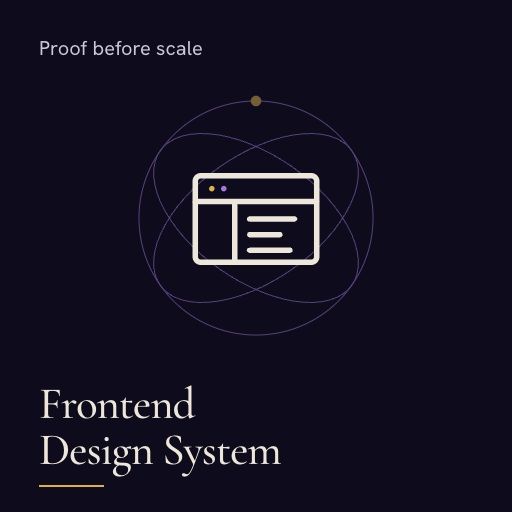 Frontend UI Design System — Tokens, Components & QA