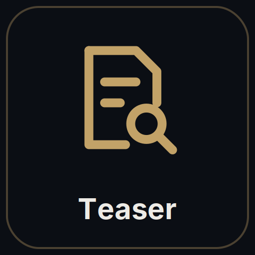 Teaser Analyzer
