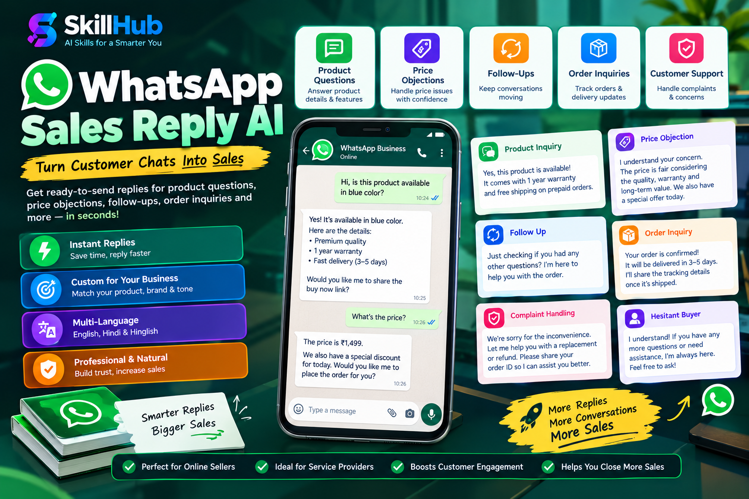 WhatsApp Sales Conversation Assistant