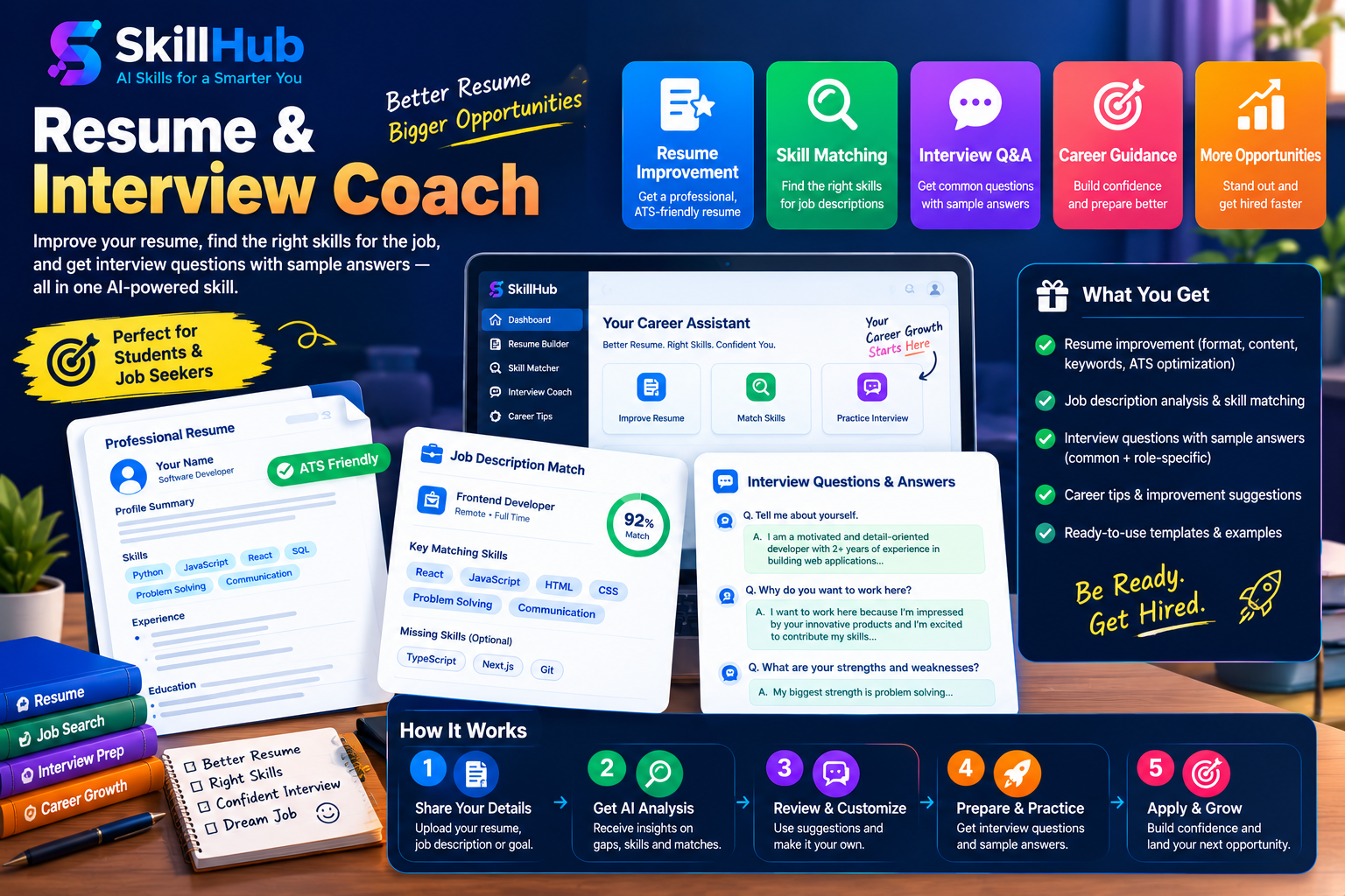 Resume Optimizer & Job Match Assistant