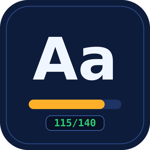 title and caption counter