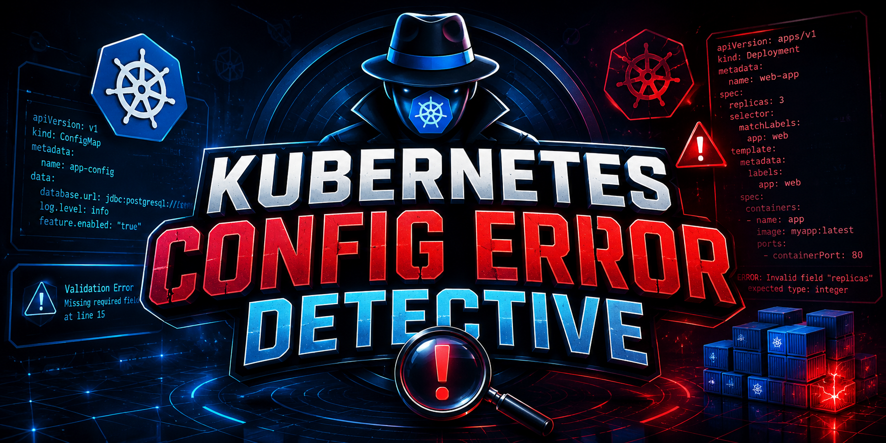 Kubernetes Config Error Detective