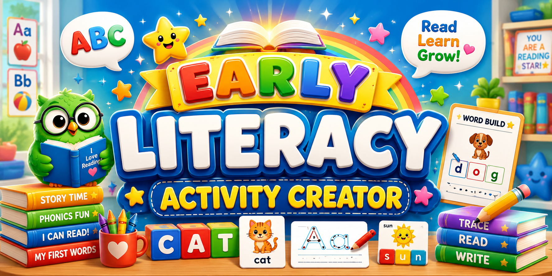 Early Literacy Activity Creator