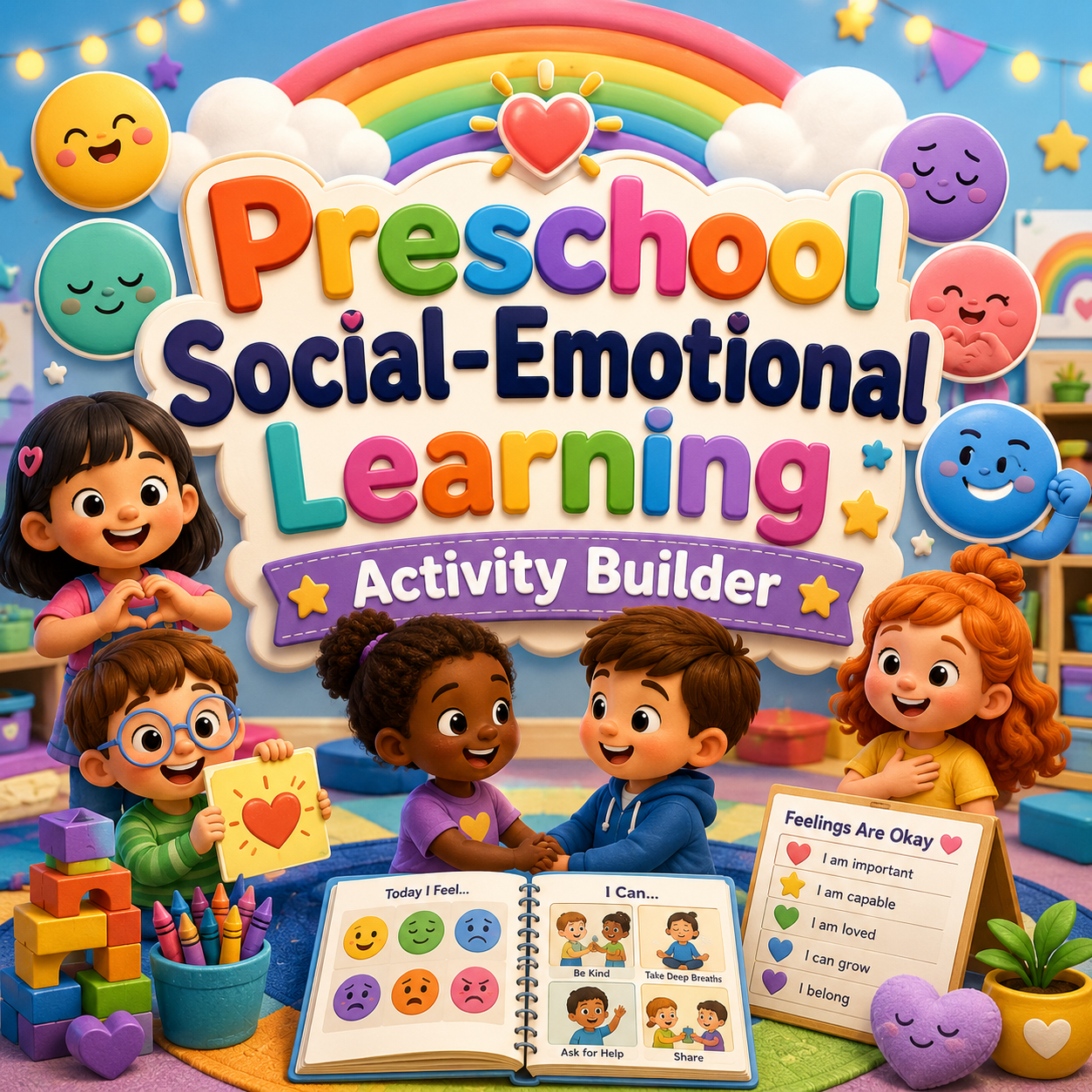 Preschool Social-Emotional Learning Activity Builder