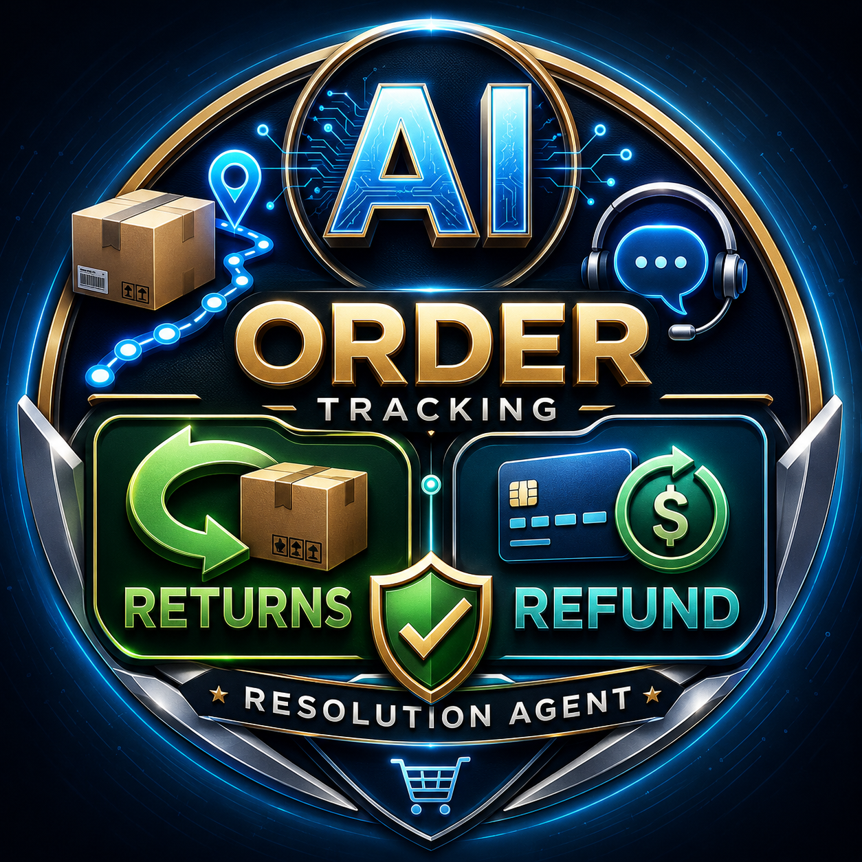 AI Order Tracking, Returns & Refund Resolution Agent