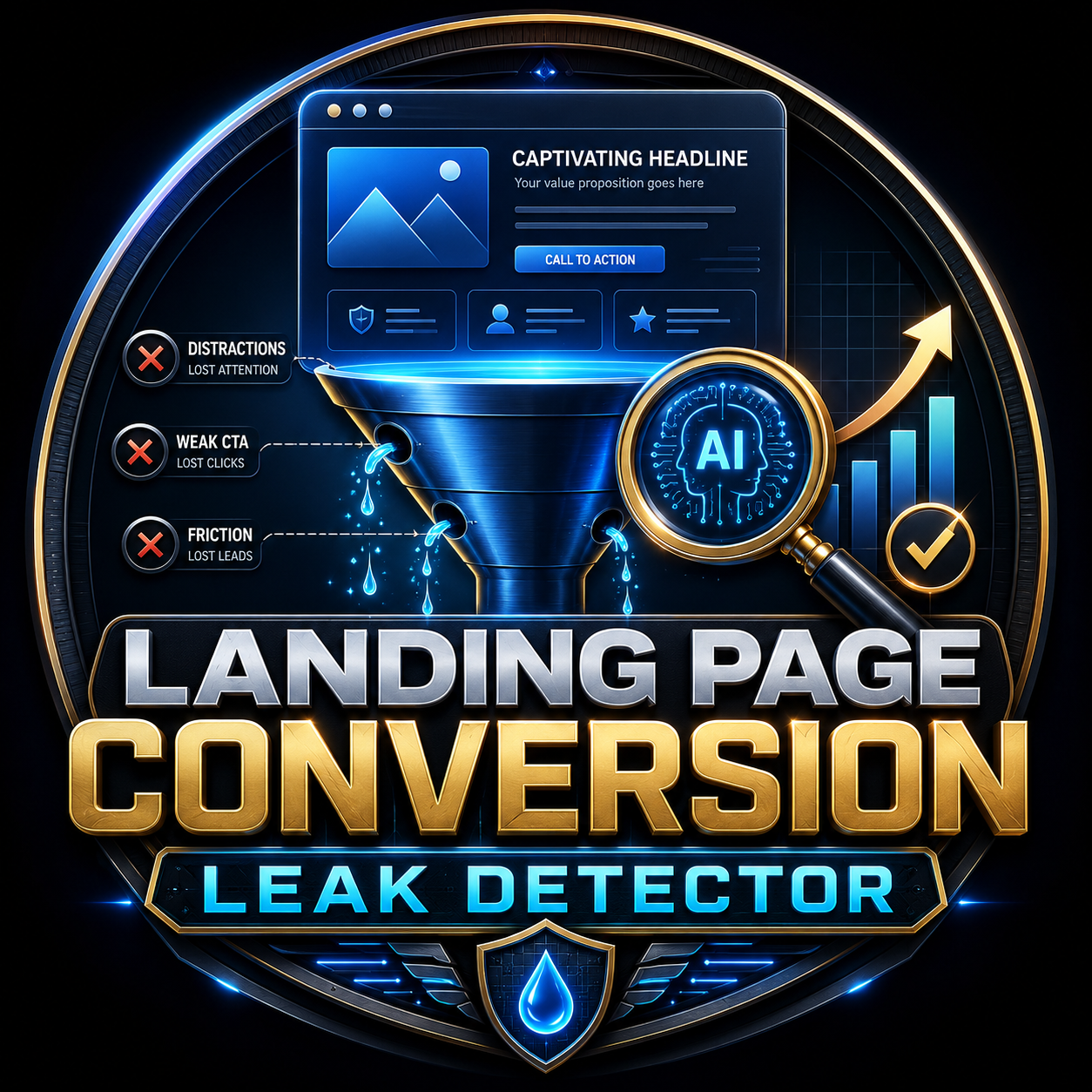 Landing Page Conversion Leak Detector