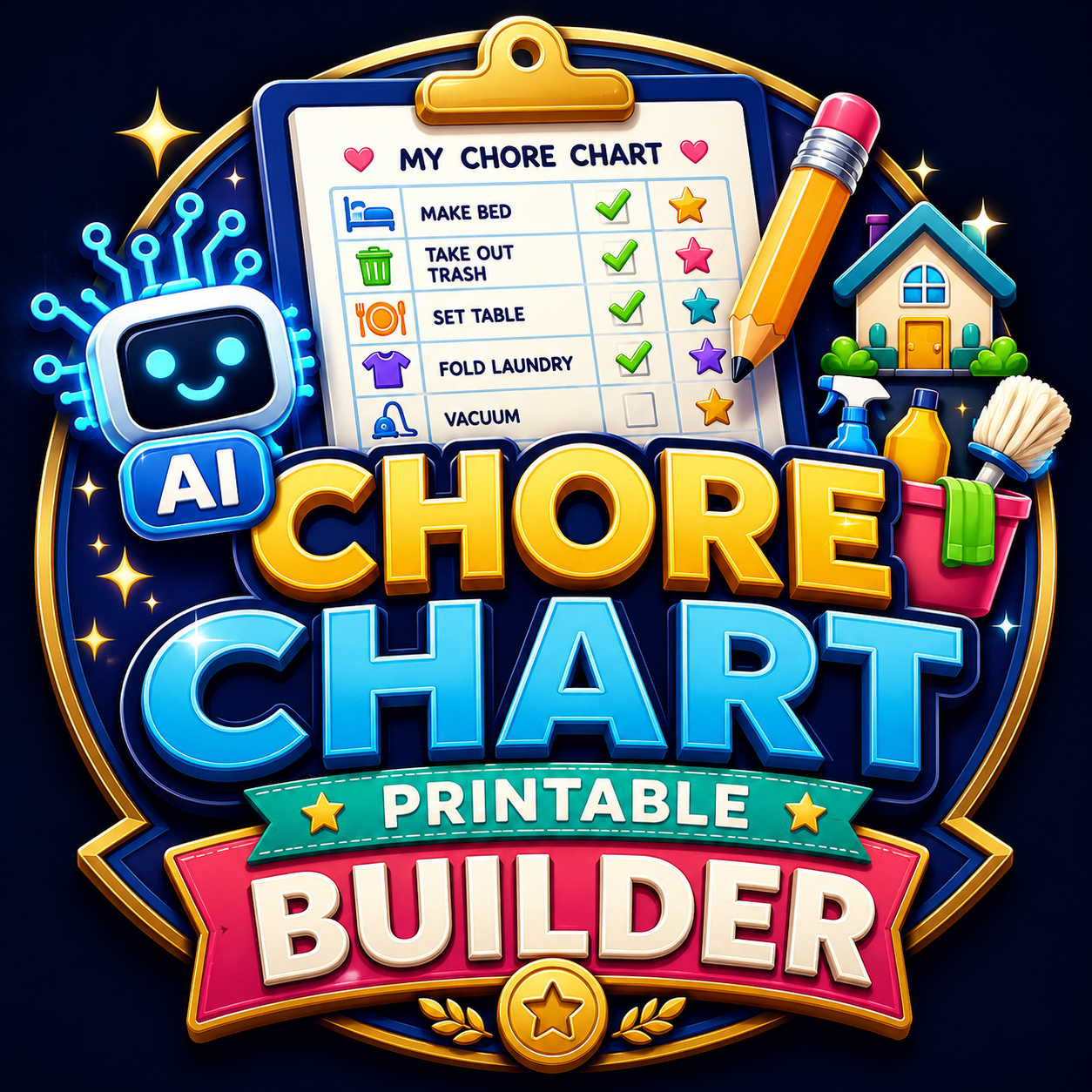 Chore Chart Printable Builder