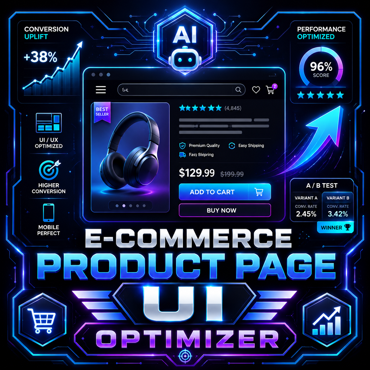 E-Commerce Product Page UI Optimizer