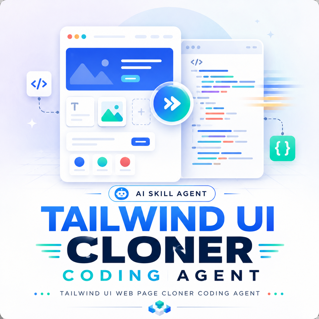 Tailwind UI Web Page Cloner Coding Agent