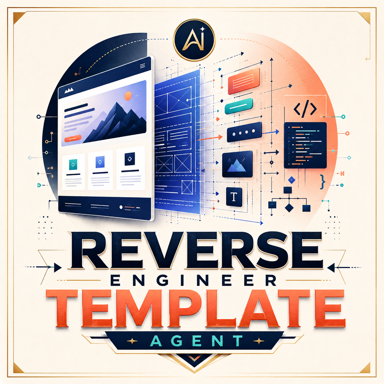 Reverse Engineer Any Template Agent