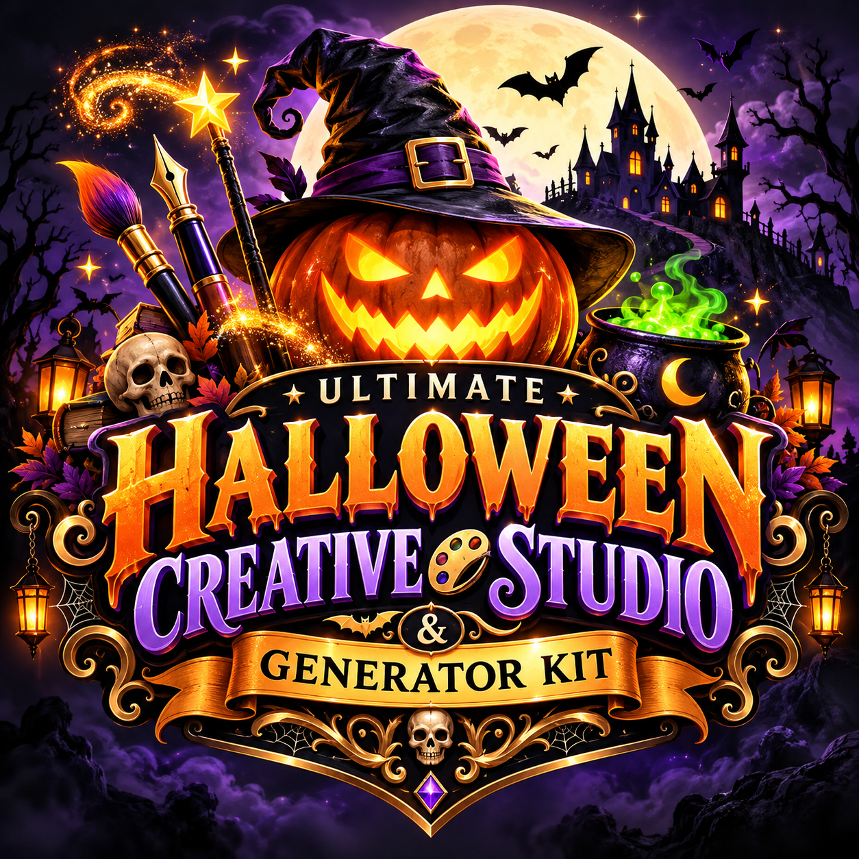 Ultimate Halloween Creative Studio & Generator Kit