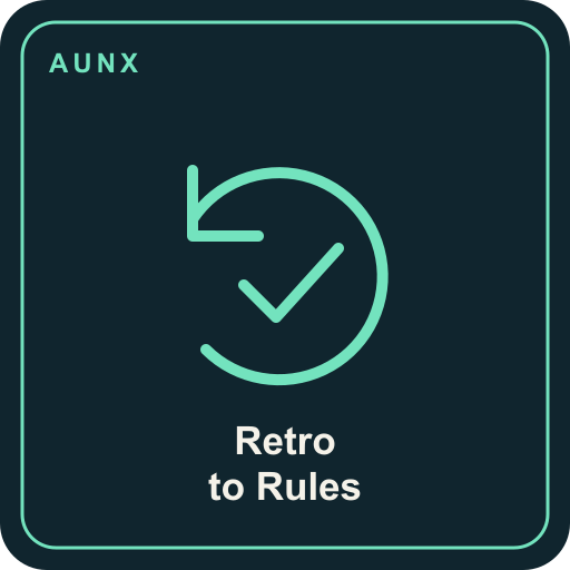 Retro to Rules: Learn from Repeated Agent Corrections