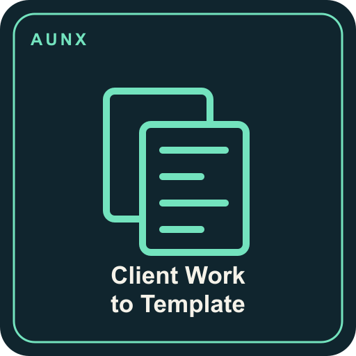 Client Work to Template: Reuse Proven Methods
