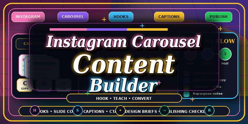 Instagram Carousel Content Builder