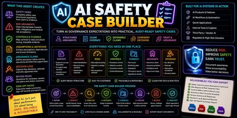 AI Safety Case Builder