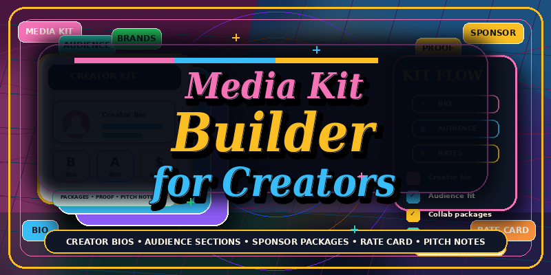 Media Kit Builder for Creators