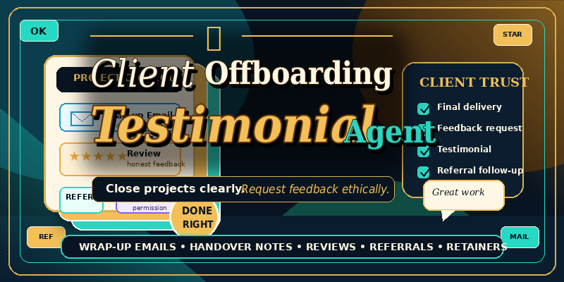 Client Offboarding & Testimonial Agent
