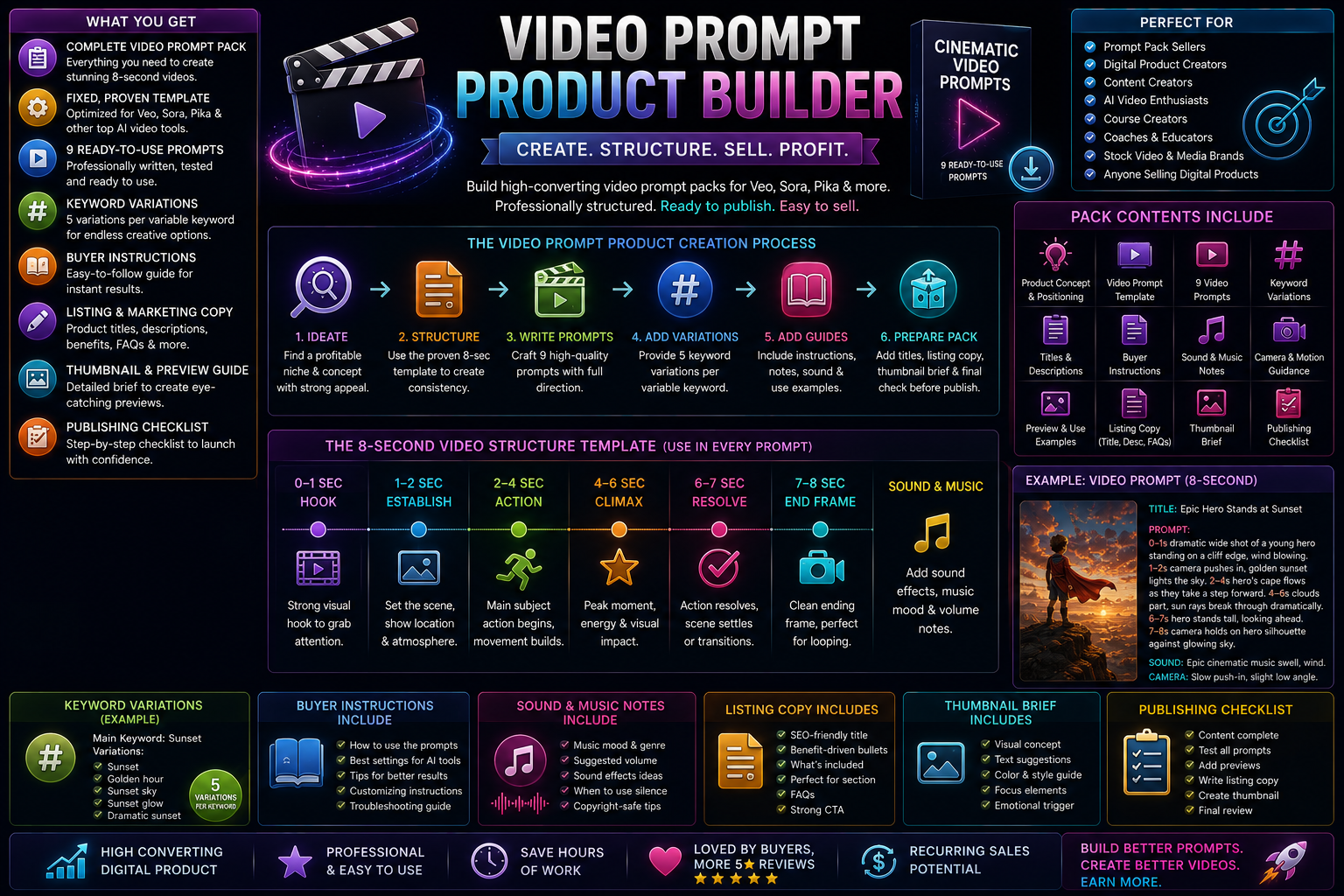 Video Prompt Product Builder