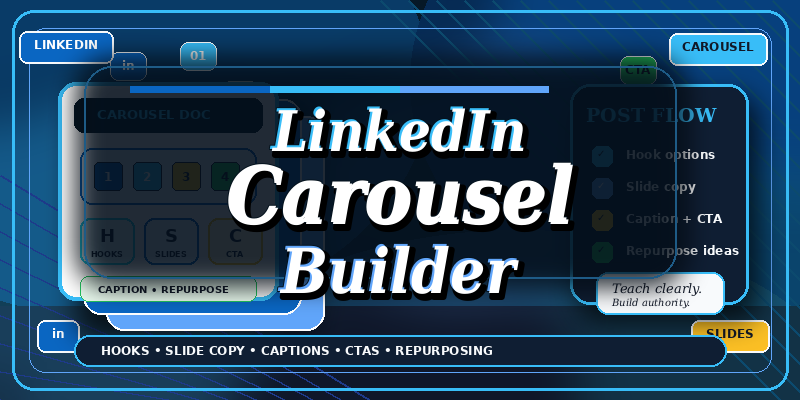 LinkedIn Carousel Builder