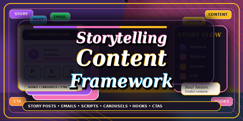 Storytelling Content Framework Builder