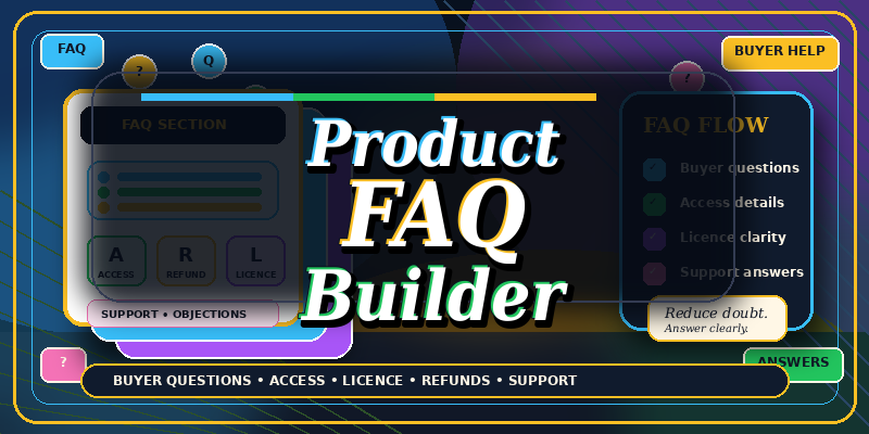 Product FAQ Builder
