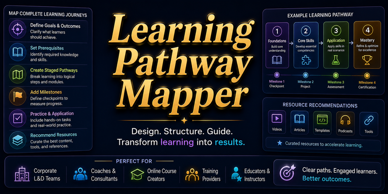 Learning Pathway Mapper