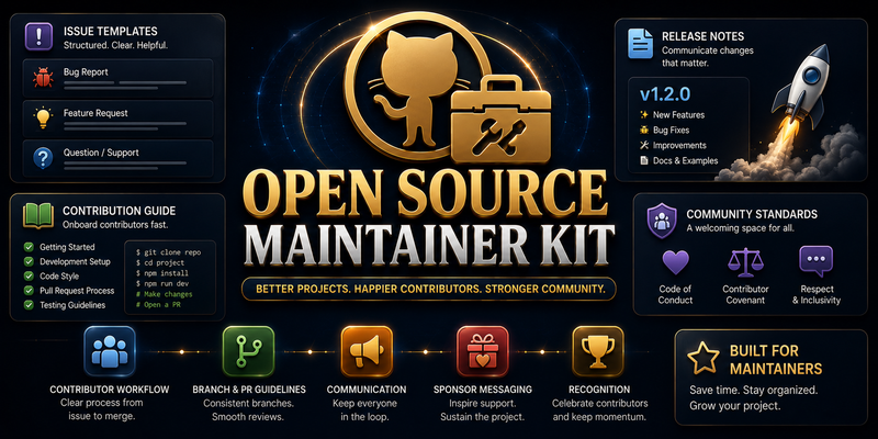 Open Source Maintainer Kit