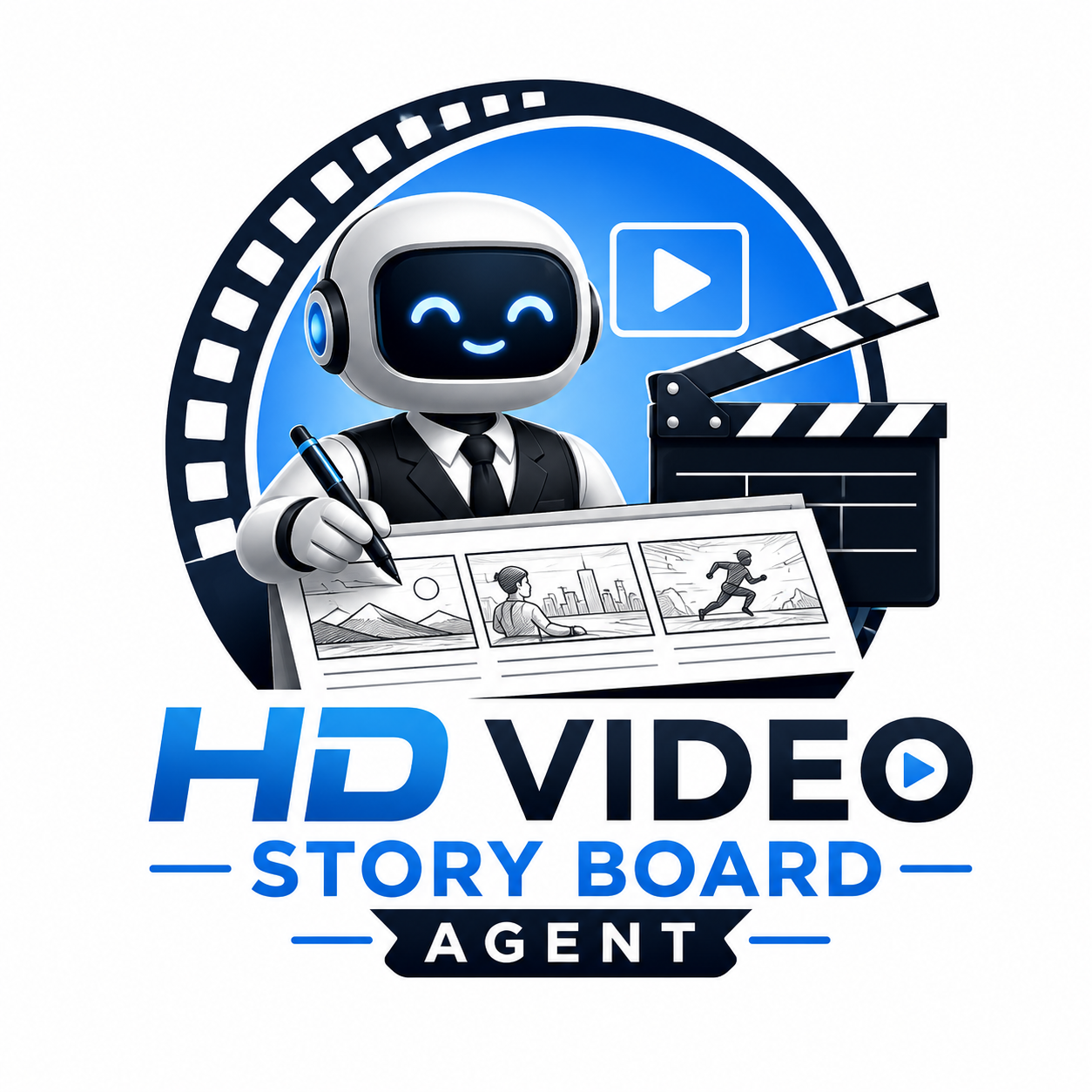 HD Cinematic Video Storyboard Builder