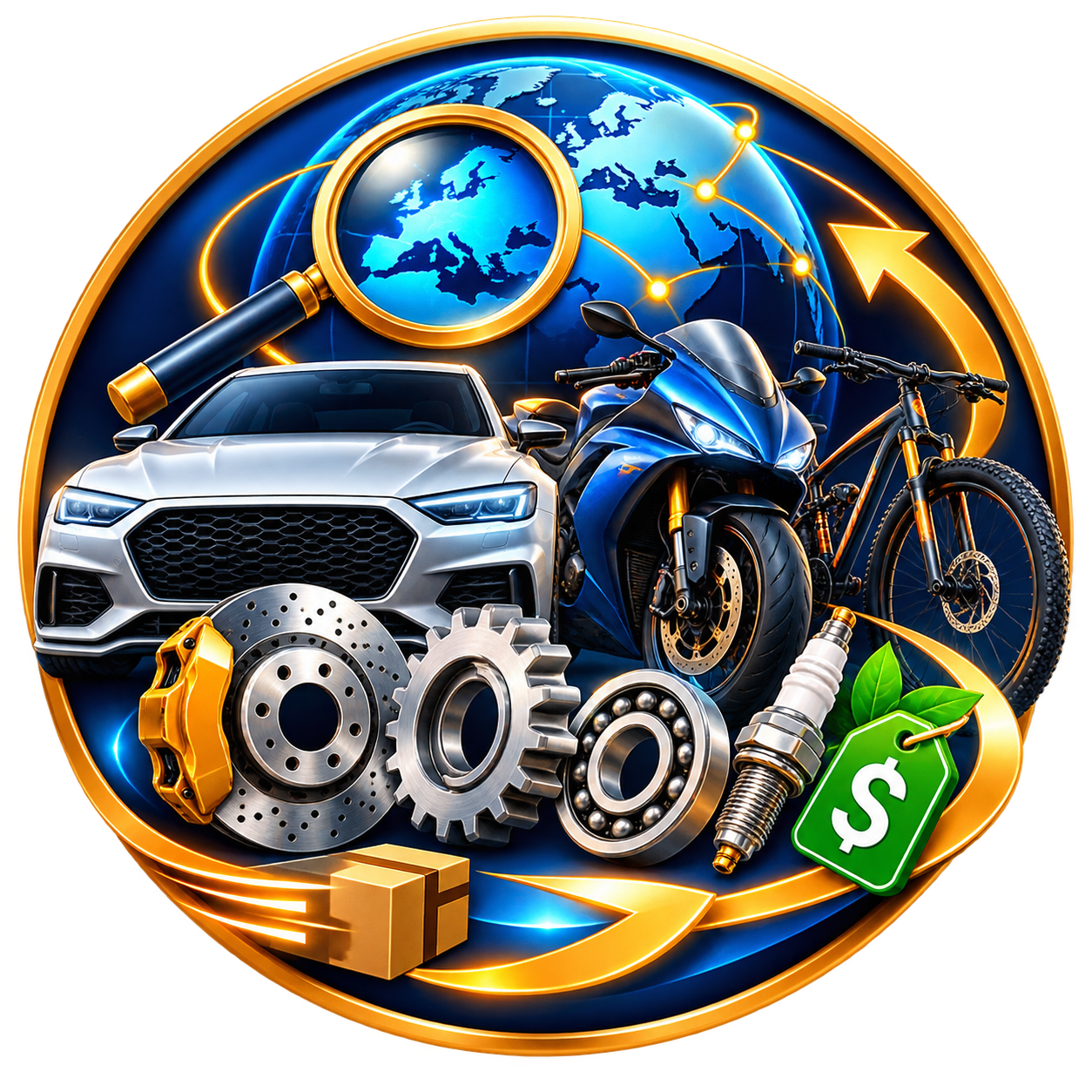Spare Parts Finder & Resell Profit - Cars, Motor, Bicycles