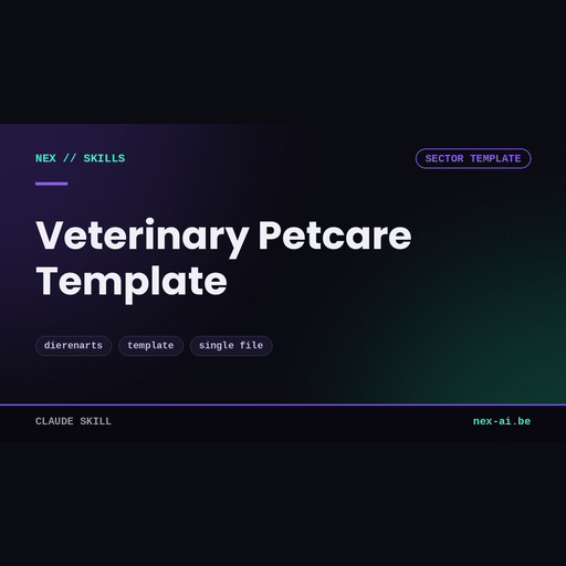 nex-veterinary-petcare-template