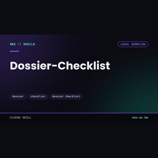 dossier-checklist