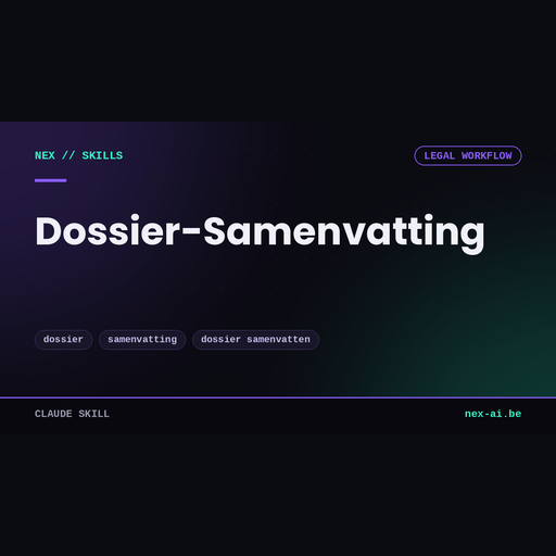 dossier-samenvatting