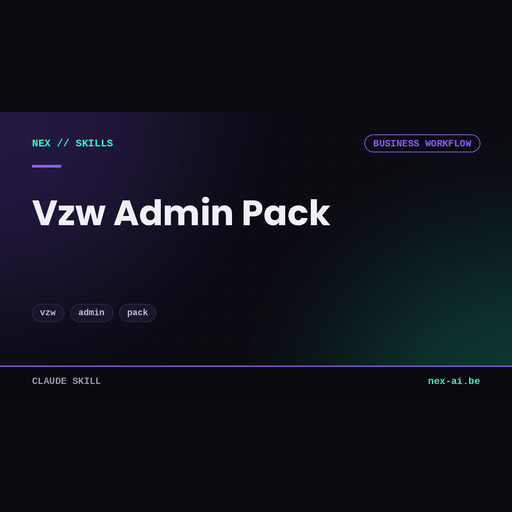 nex-vzw-admin-pack