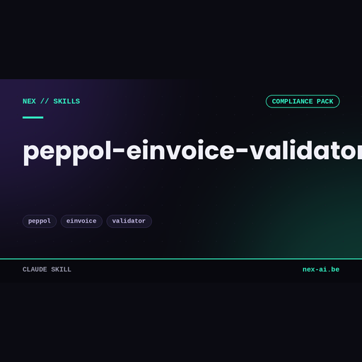 peppol-einvoice-validator-be