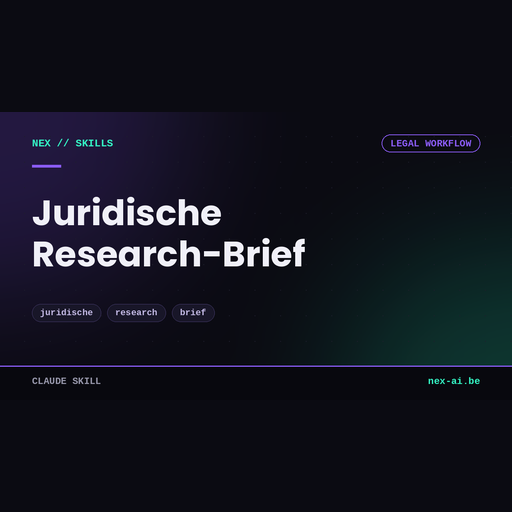 juridische-research-brief
