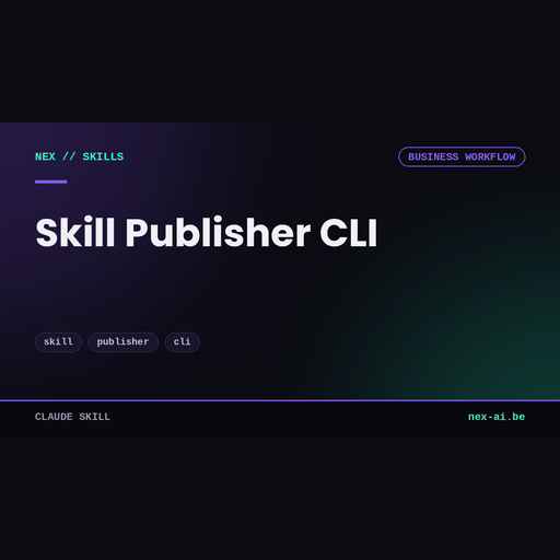skill-publisher-cli