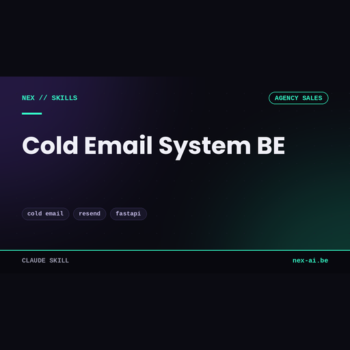 nex-cold-email-system-be