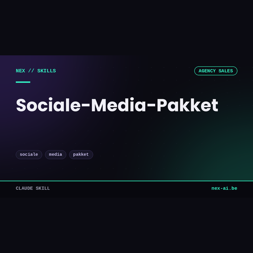 sociale-media-pakket