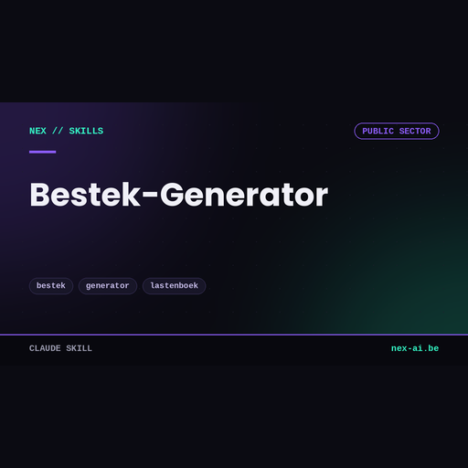 bestek-generator