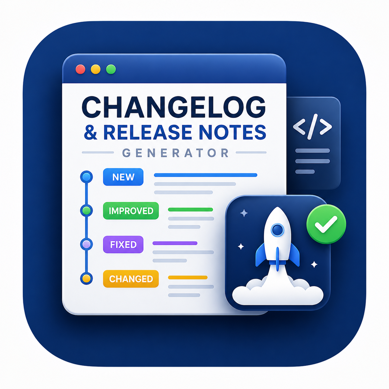 Changelog & Release Notes Generator