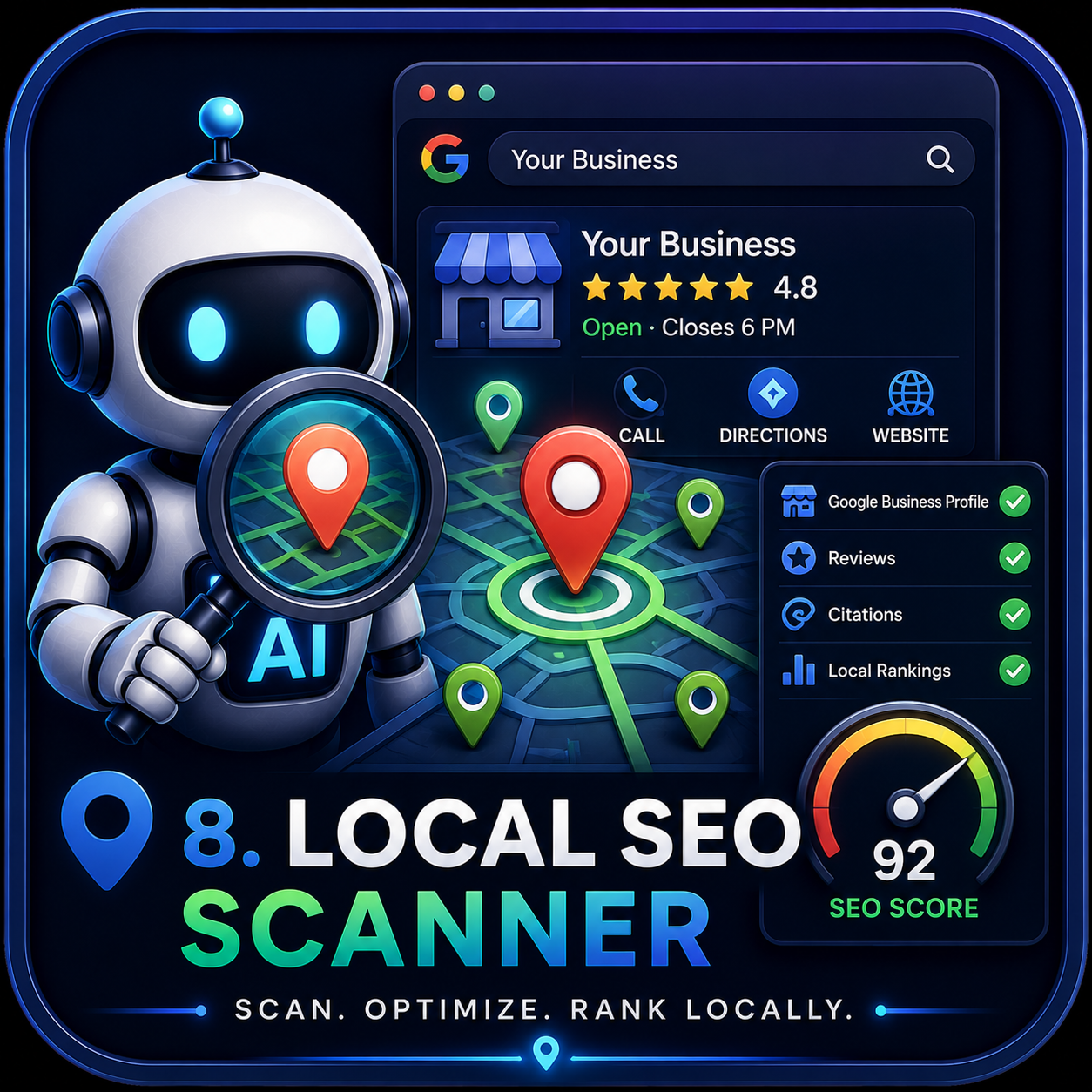 📍 Local SEO Scanner
