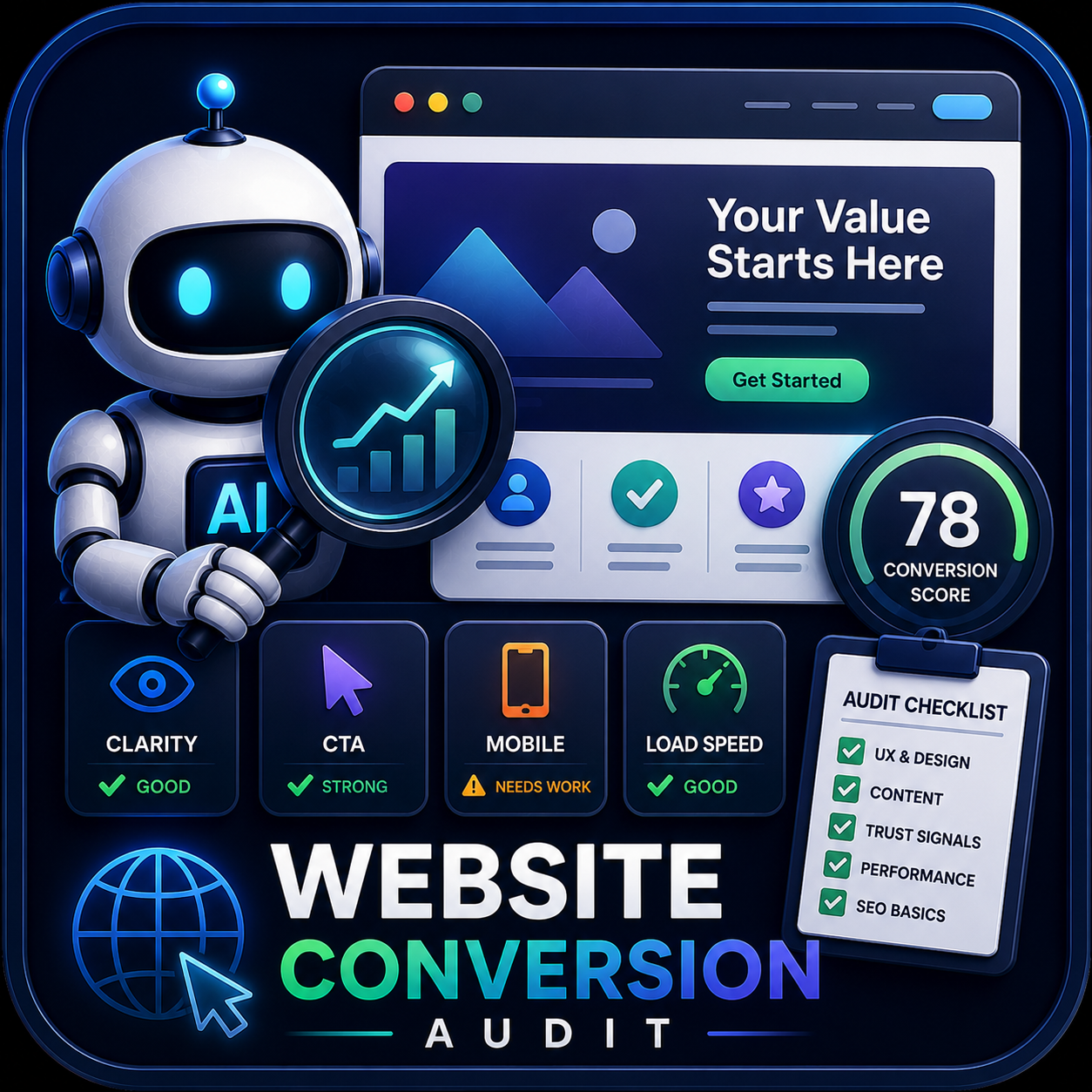 🕸️ Website Conversion Audit