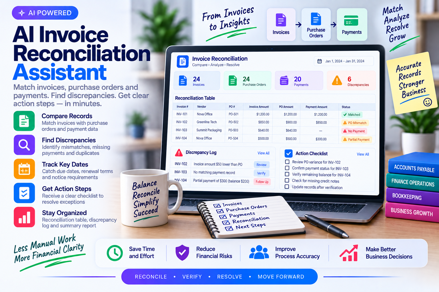 AI Invoice Reconciliation Assistant
