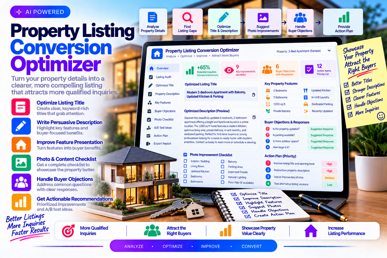 Property Listing Conversion Optimizer