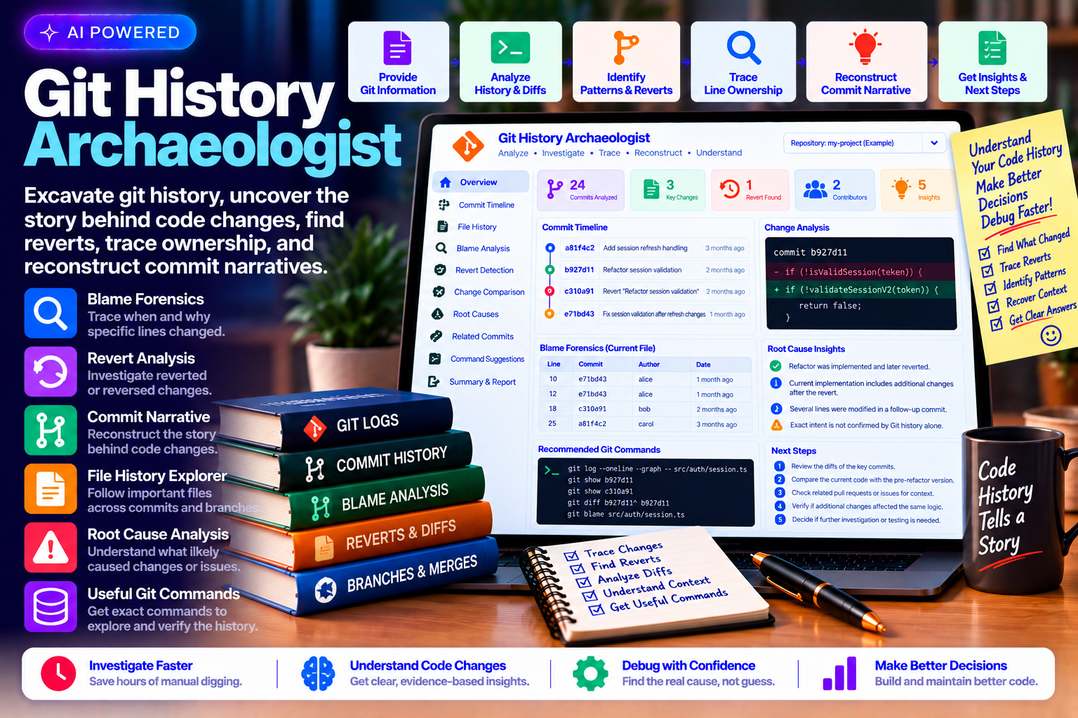 Git History Archaeologist Skill