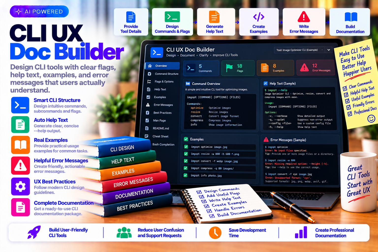 CLI UX Doc Builder Skill