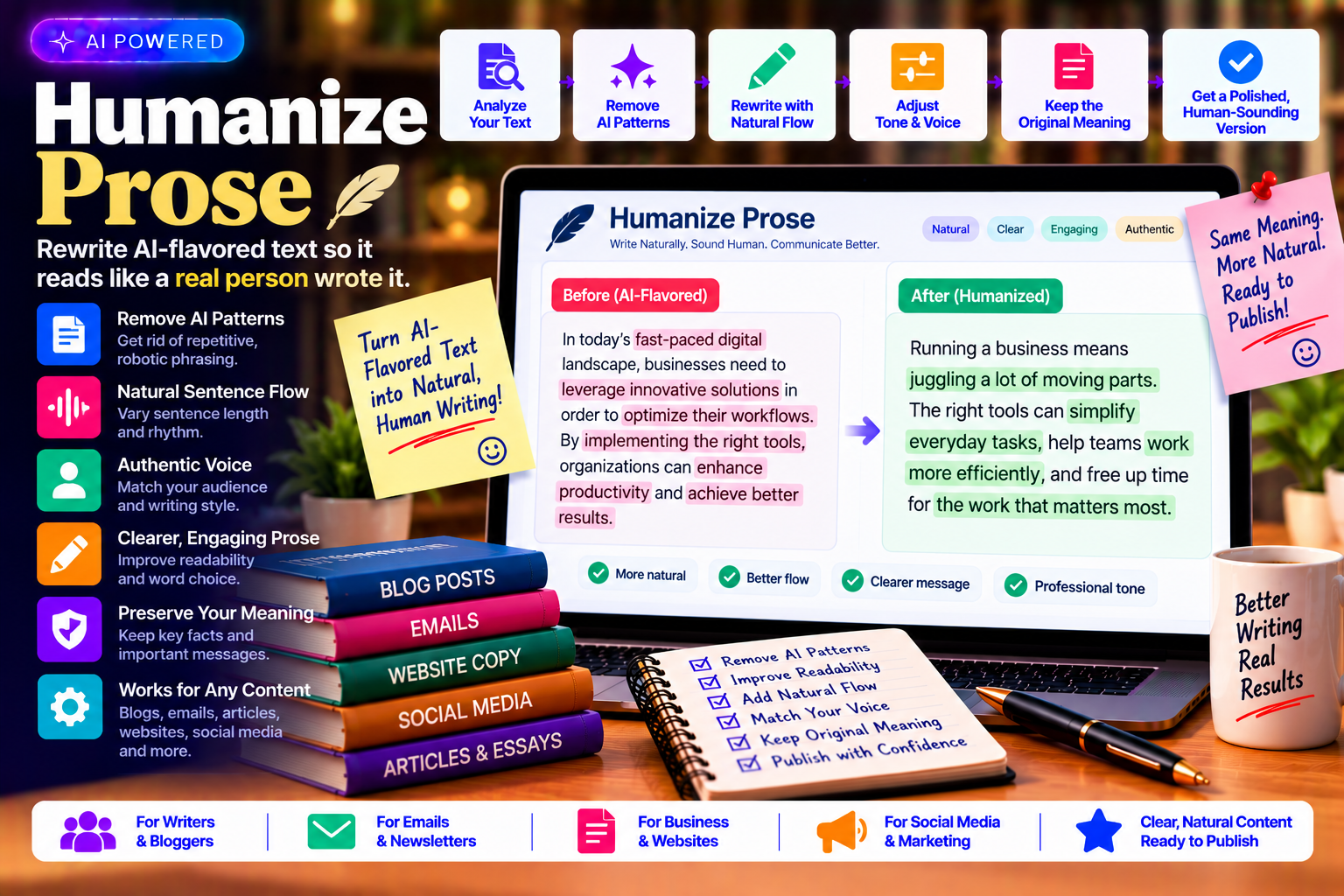 Humanize Prose Skill